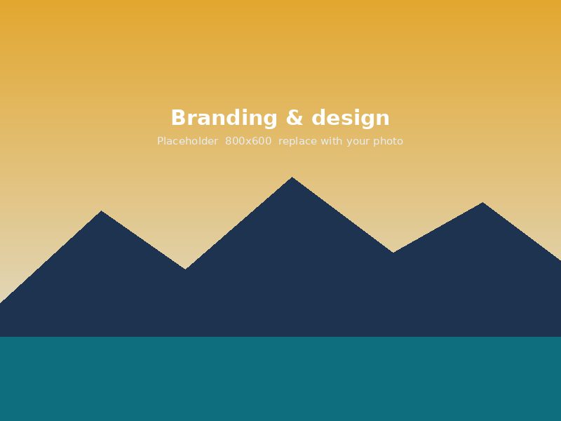 Logo and brand identity design for a Northern Nevada company